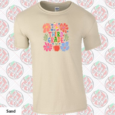 Third Grade Flower Colorful