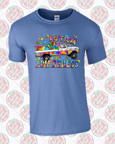Autism Awareness Truck