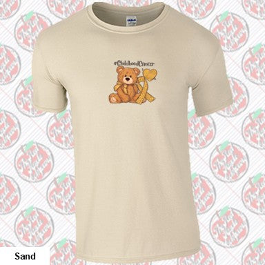 Teddy Bear Childhood Cancer Awareness