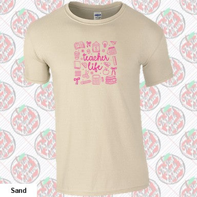 Teacher Life Pink