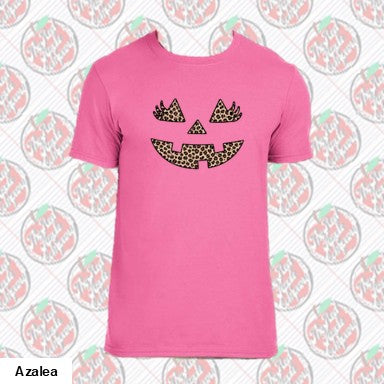 Leopard Pumpkin Face