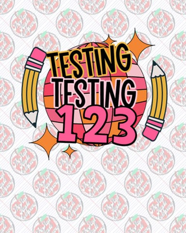 Testing Testing 1 2 3