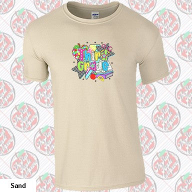 Third Grade Retro Checkered