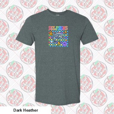 Dolphins Mascot Retro