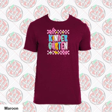 Kindergarten Coquette Checkered