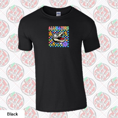 Alligators Mascot Retro