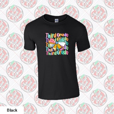 Third Grade Coquette Bright Colors