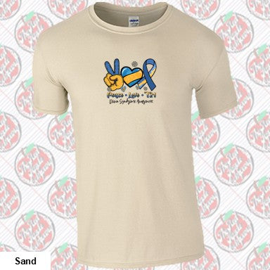 Peace and Love T21 DS Awareness