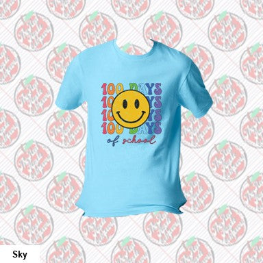100 Days of School Smiley