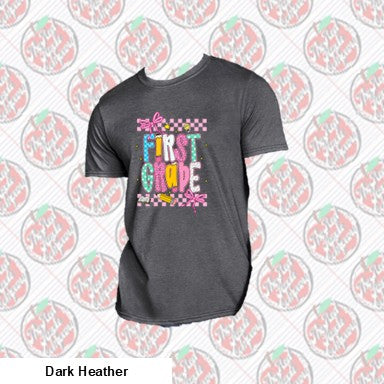 First Grade Coquette Checkered