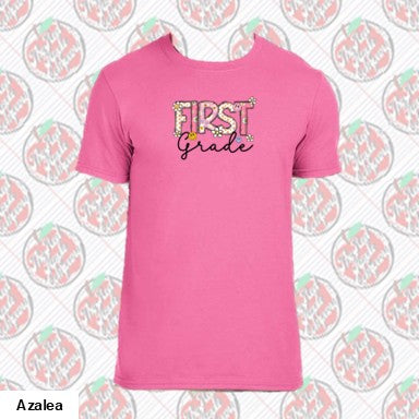 First Grade Smiley Retro