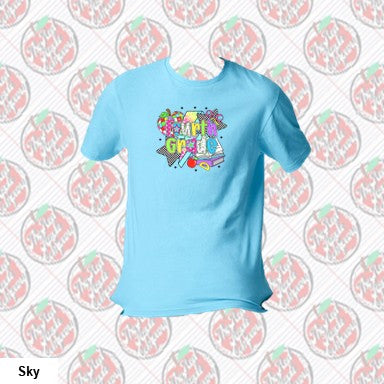 Fourth Grade Retro Checkered