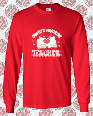 Cupid's Favorite Teacher Shirt