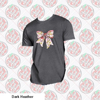 Teacher Coquette Pink Pencil Bow