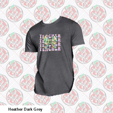 Spring Colors Pencil Bow