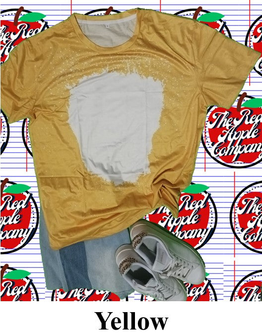 Faux Bleached Shirt, 100% Polyester Toddler/Youth Sizes