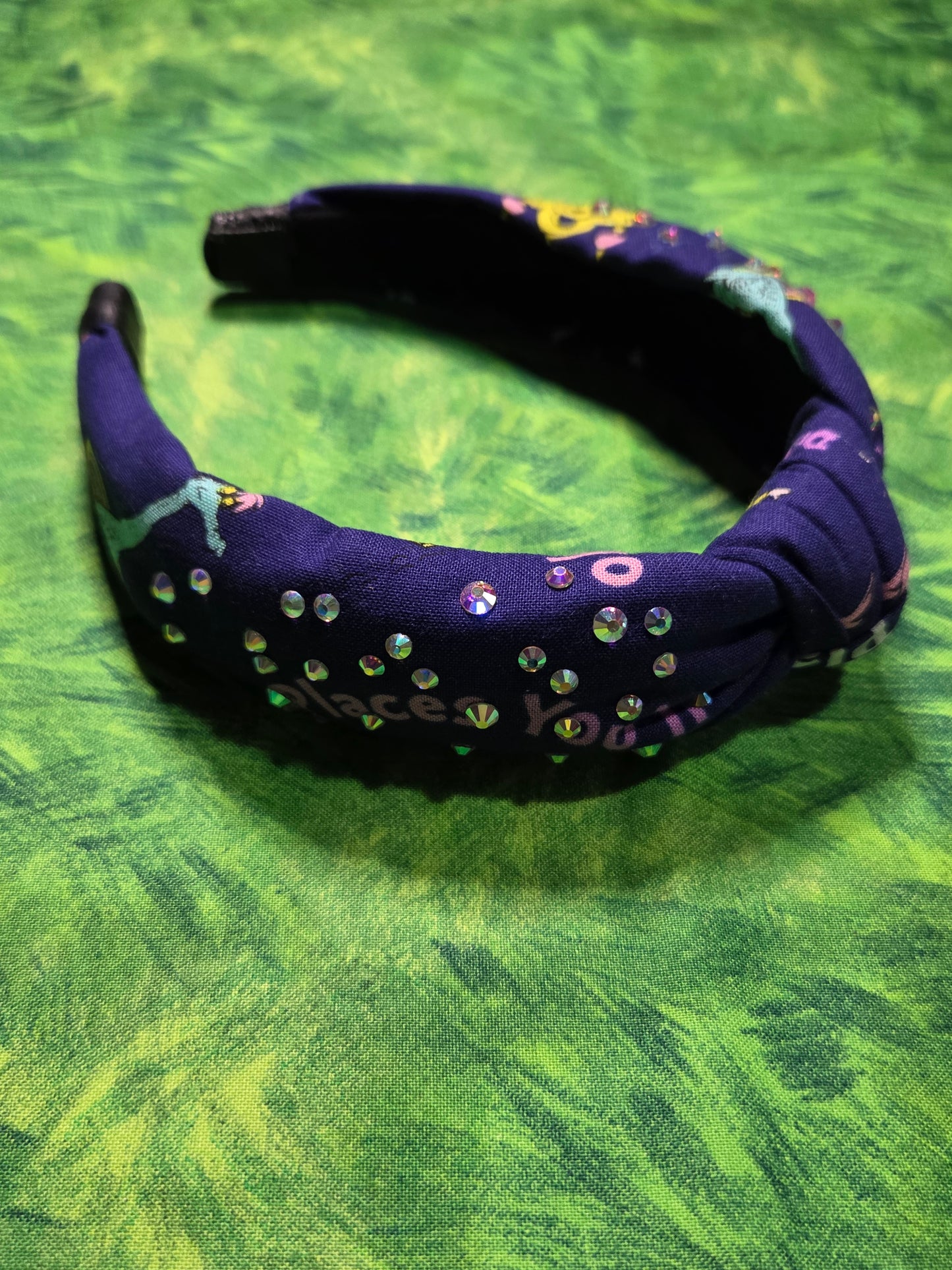 Oh Places - Dark Purple Headband