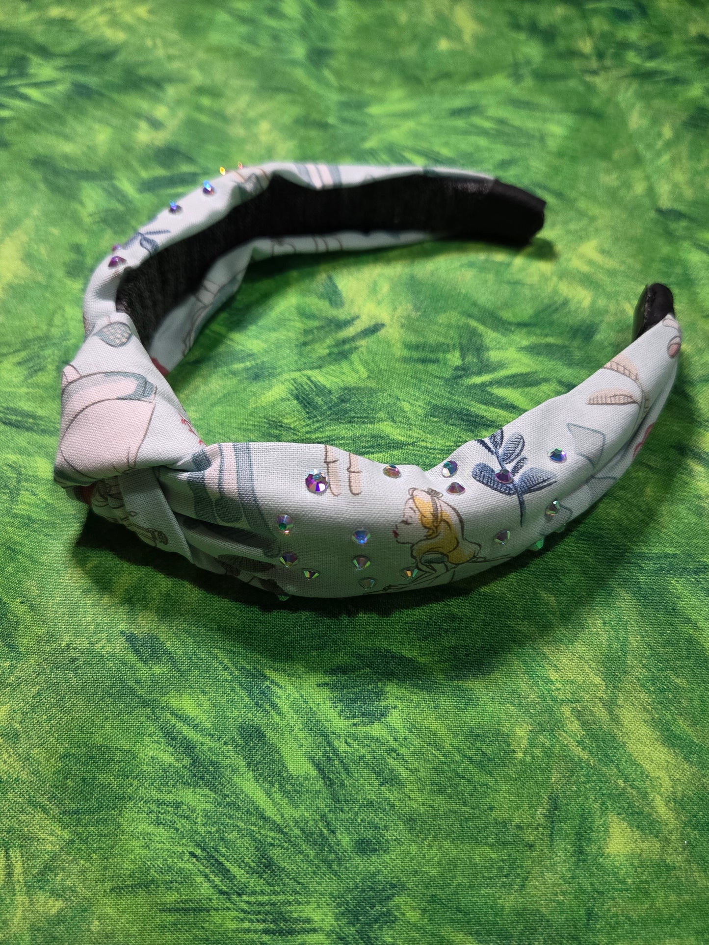 Alice in Wonderland blue Headband
