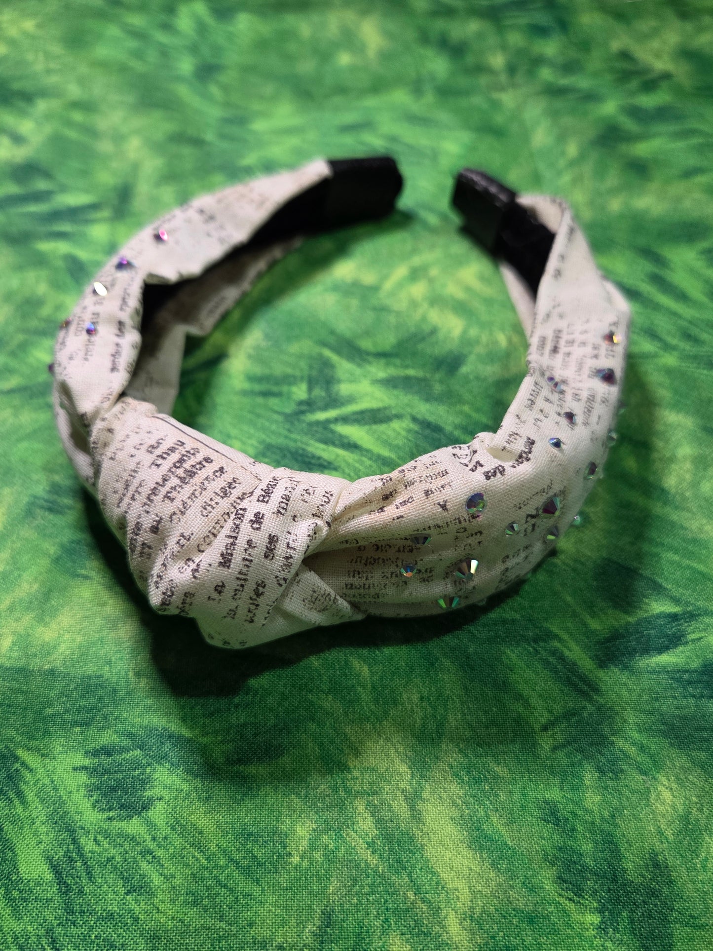 Book Page Headband