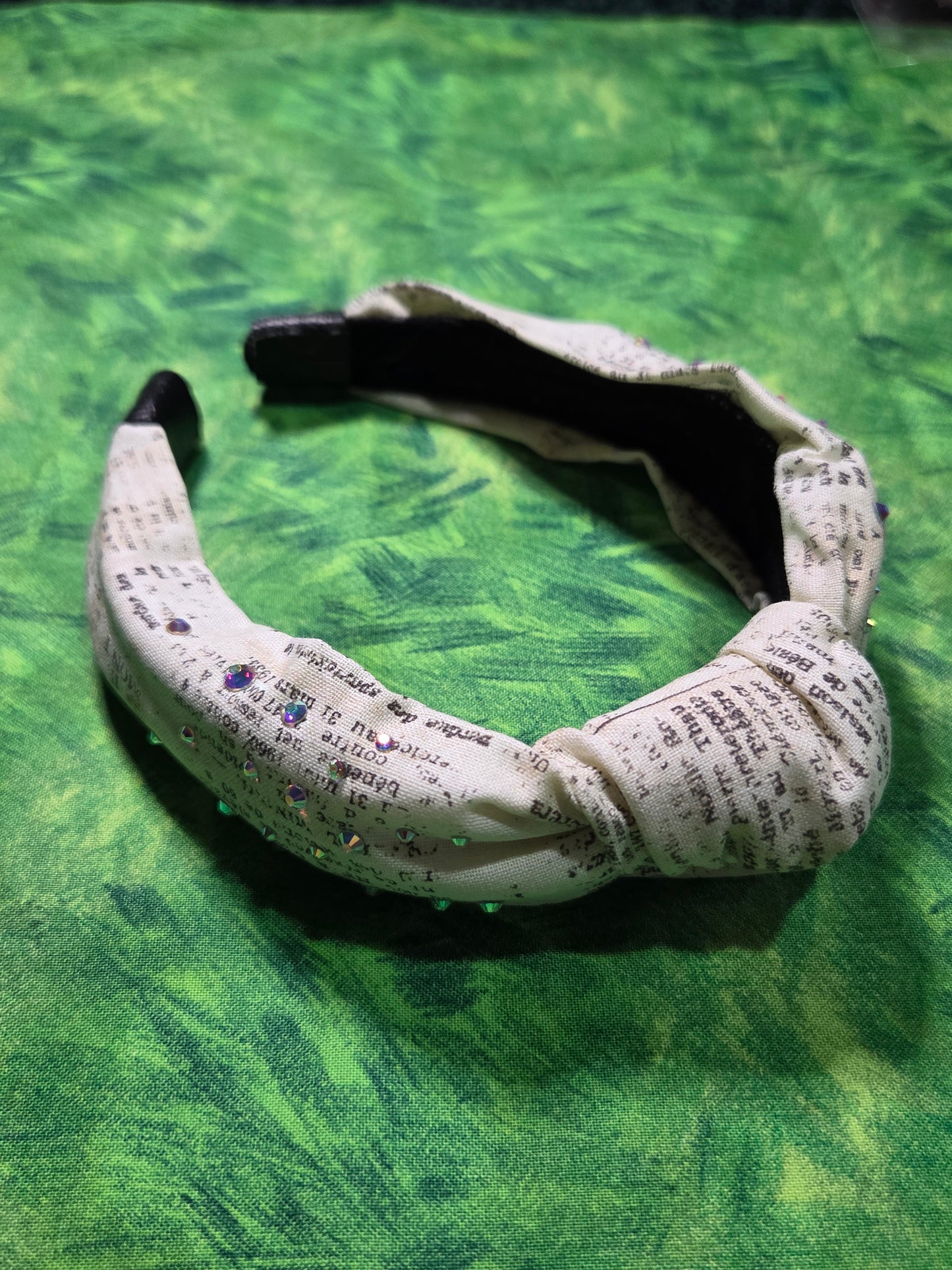 Book Page Headband