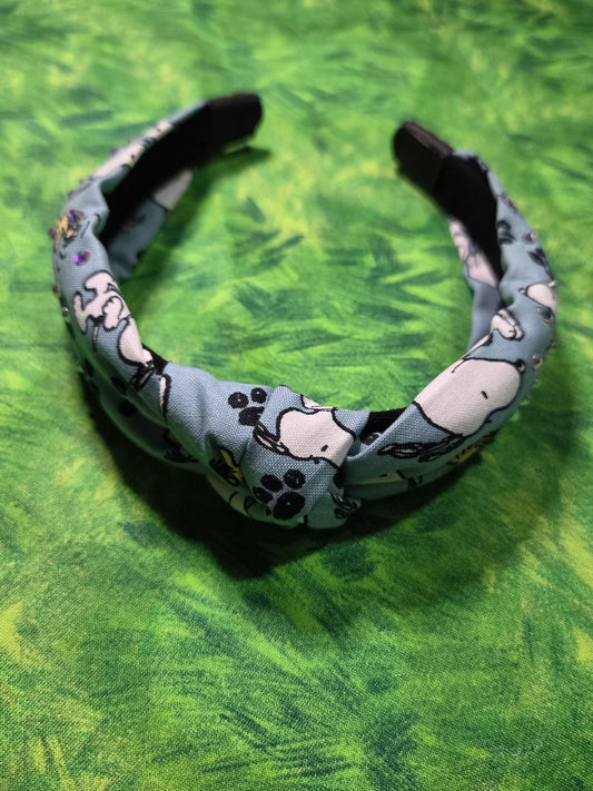 Peanuts Light Blue Headband