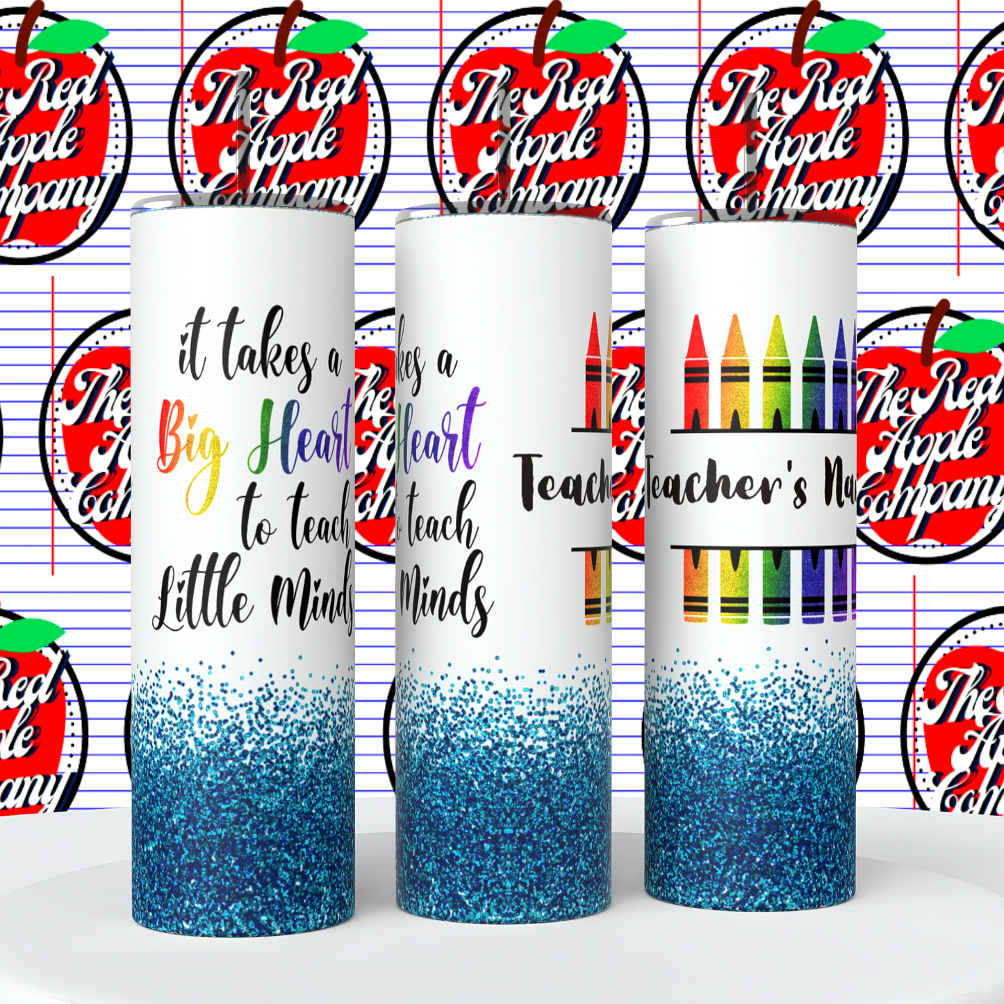 Big Heart Crayons Tumbler