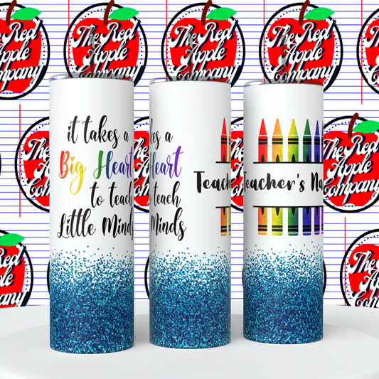 Big Heart Crayons Tumbler