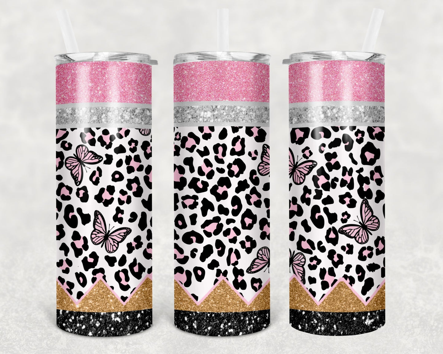 Butterflies Pencil Tumbler