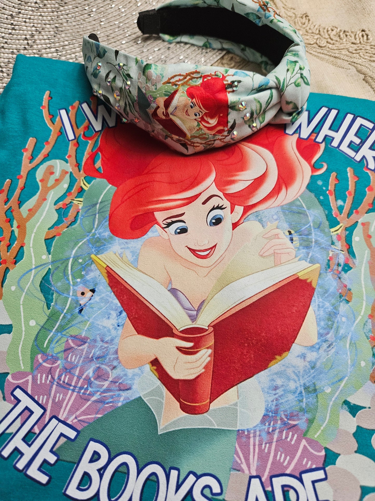 I wanna be where the books are- Ariel