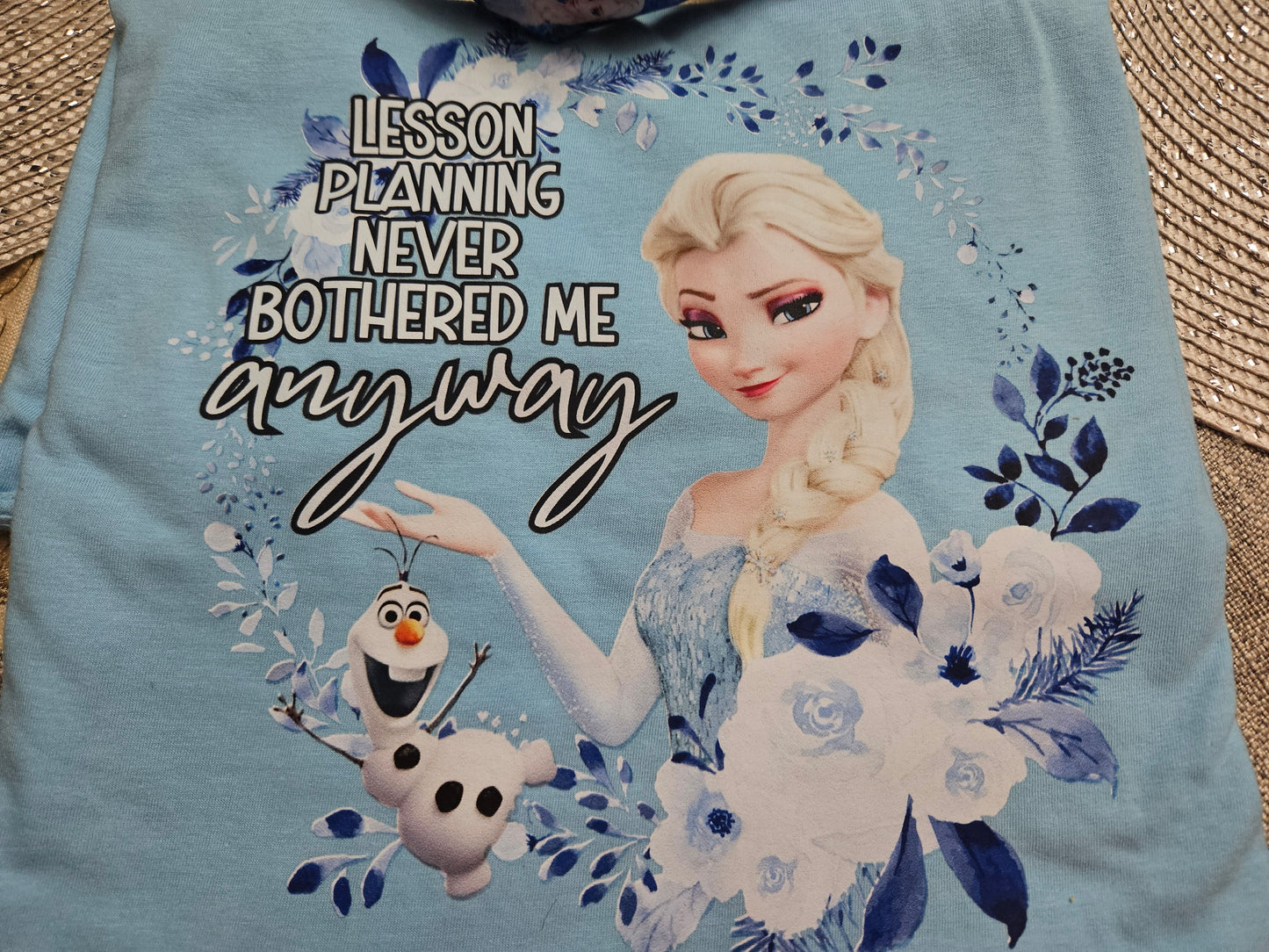 Lesson plans never- Frozen