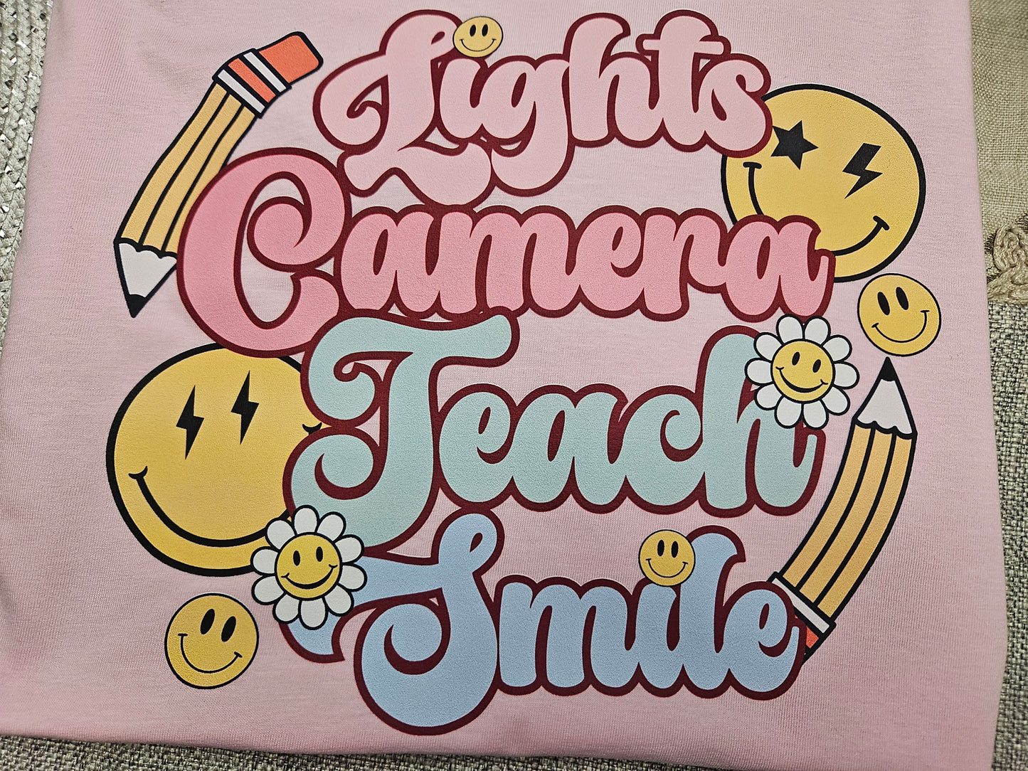 Lights Camera Teach Smile