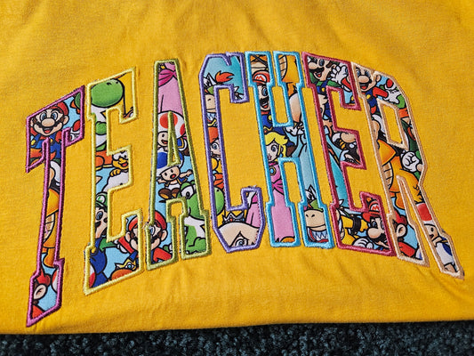 Teacher-Mario and Friends T-Shirt