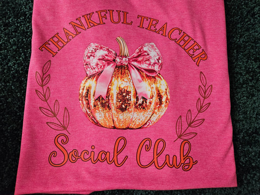 Thankful Teacher Social Club