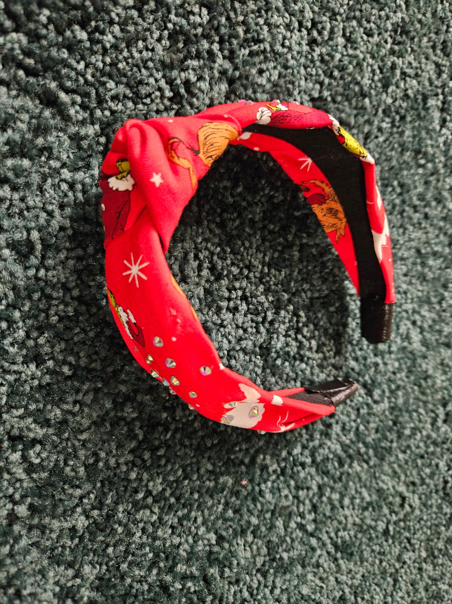 The Grinch Headband Red HB