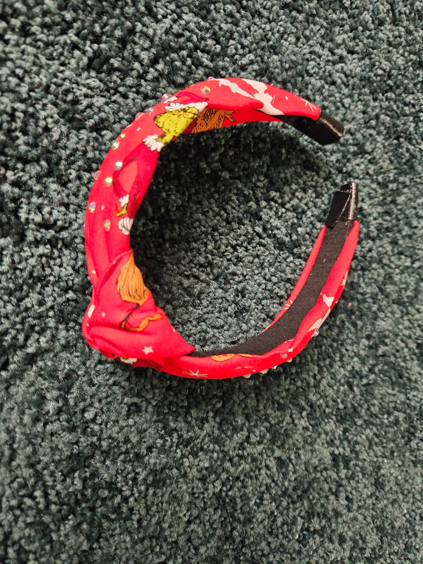 The Grinch Headband Red HB