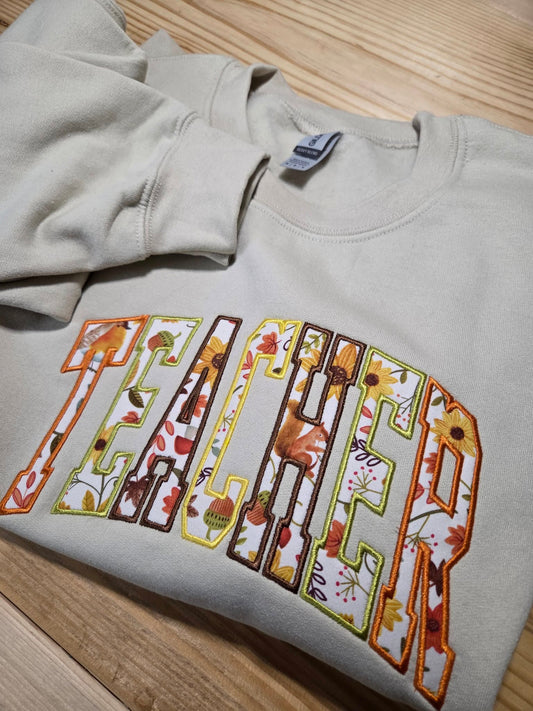 Teacher Sweatshirt Fall