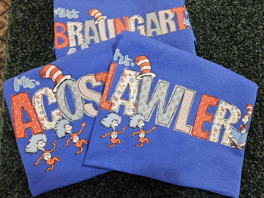 Dr. Seuss Custom Name