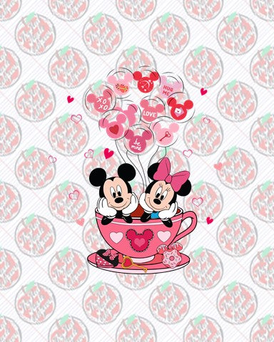 Valentine's Day Character Cup