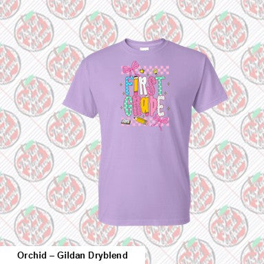 First Grade Coquette Checkered