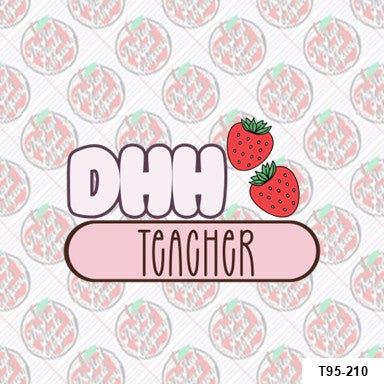 DHH Teacher Strawberry