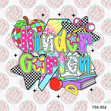 Kindergarten Retro Checkered