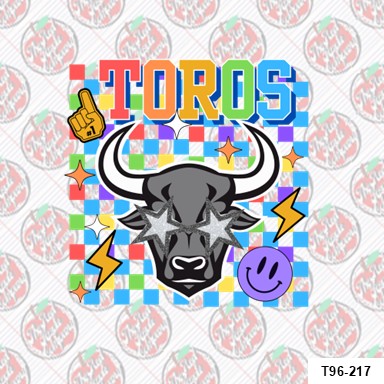 Toros Mascot Retro