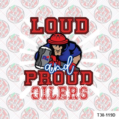 Loud and Proud Oilers White