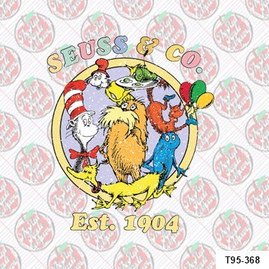 Dr. Seuss Circle Retro