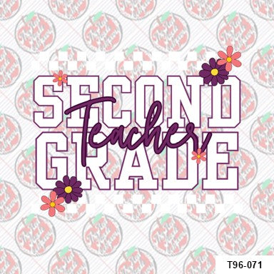 Second Grade Checkered Lilac