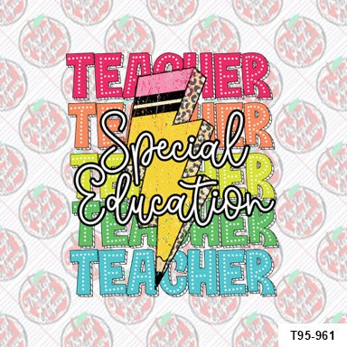 Special Education Teacher Retro