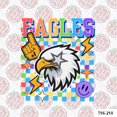 Eagles Mascot Retro