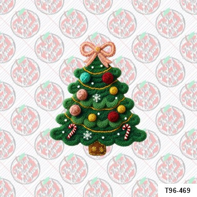 Christmas Tree Faux Crochet