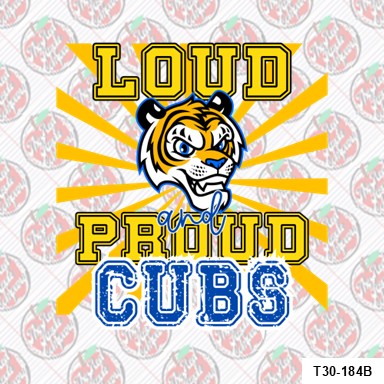 💥💙💛 Loud and Proud Cubs! 🐯Christen Middle School