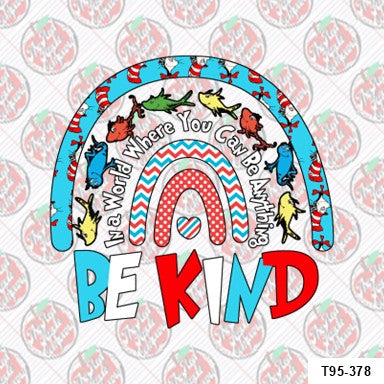 Dr. Seuss Rainbow Be Kind